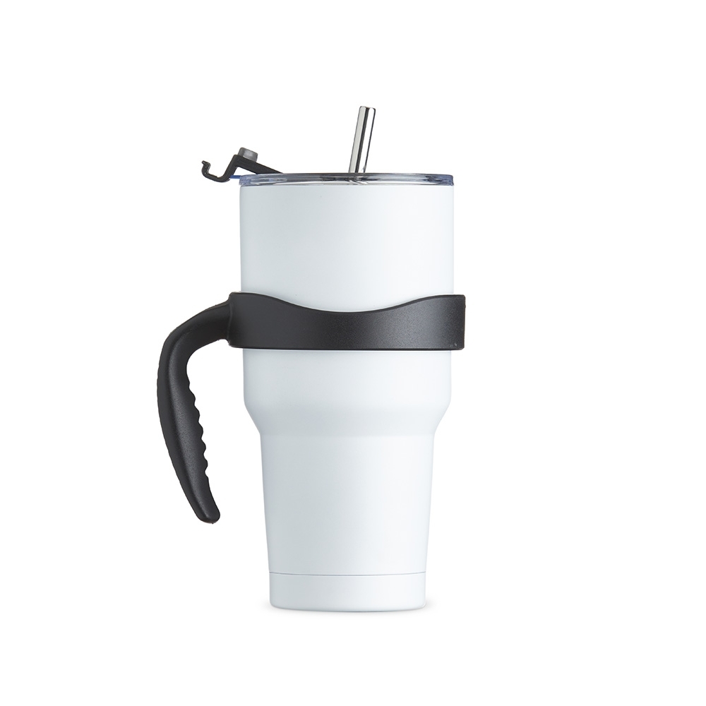 Caneca térmica inox 800ml branca