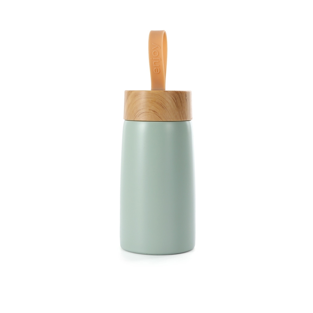 Garrafa inox 250ml verde