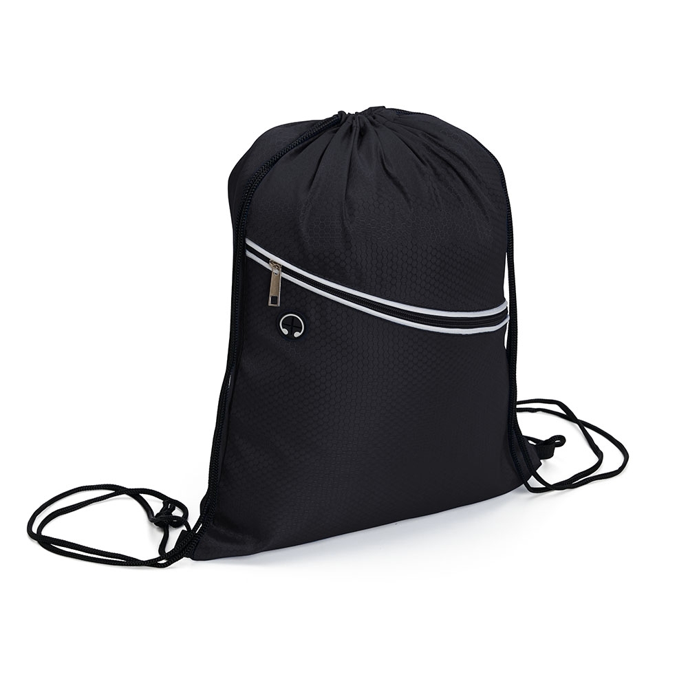Mochila saco impermeável preta